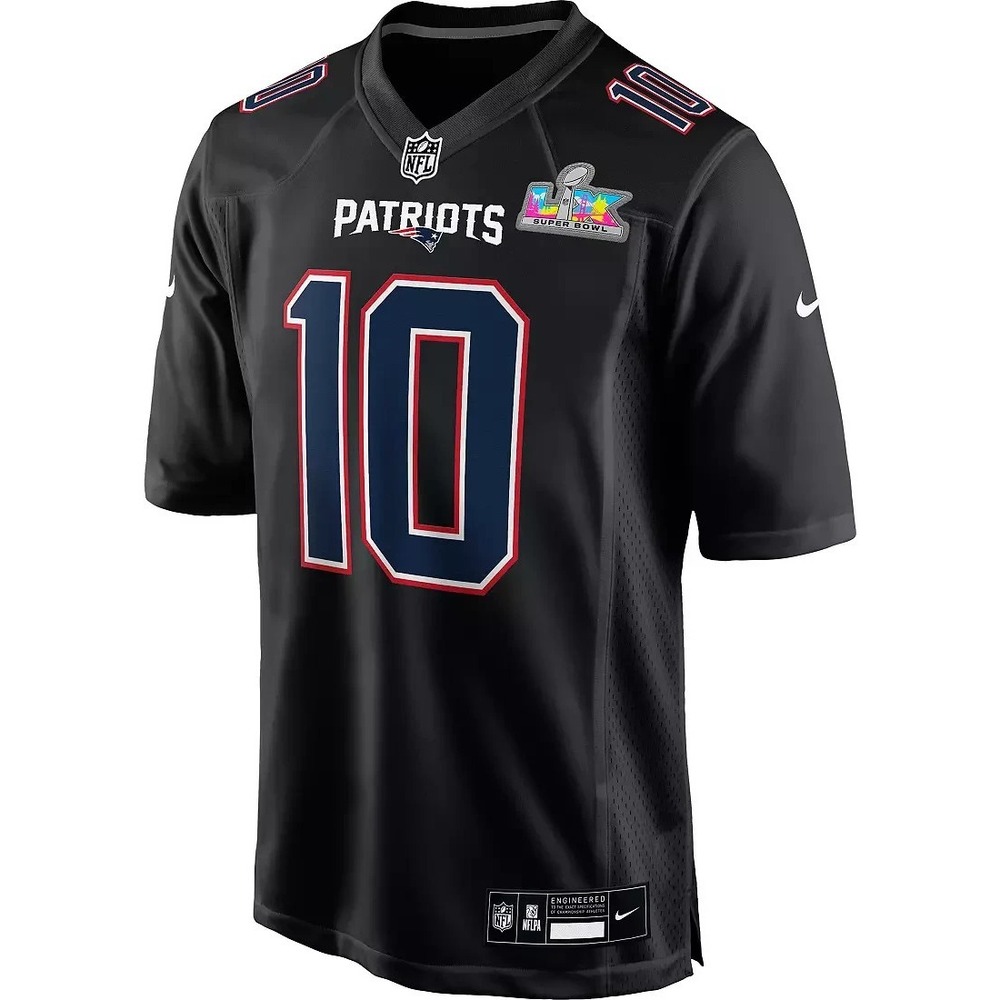 Nike Men's 2025-26 Super Bowl LX Jersey New England Patriots Maye #10 NWOT XXL
